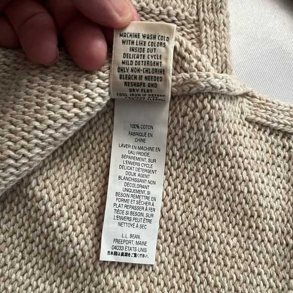 L L Bean Knit Sweater M - Picture 7 of 16
